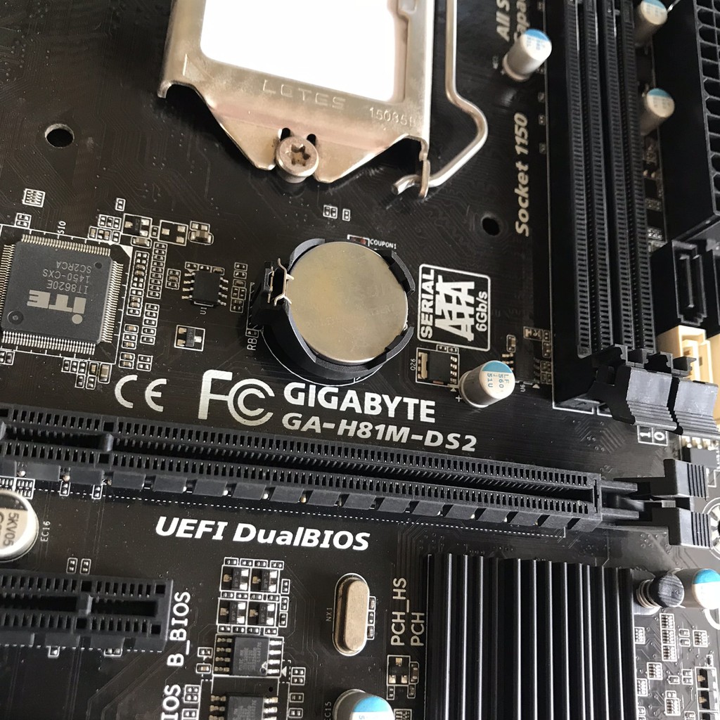 Mainboard Gigabyte H81-DS2 (like new)