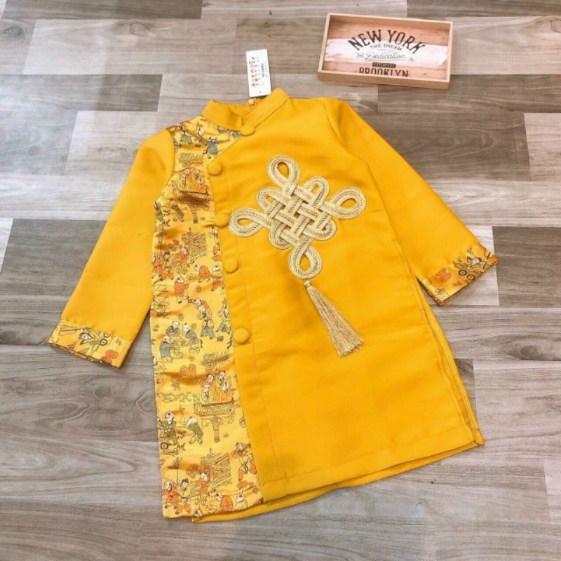 Áo Dài Bé Trai Cao Cấp🎀FREESHIP🎀Hàng Chất Lượng Cao | BigBuy360 - bigbuy360.vn