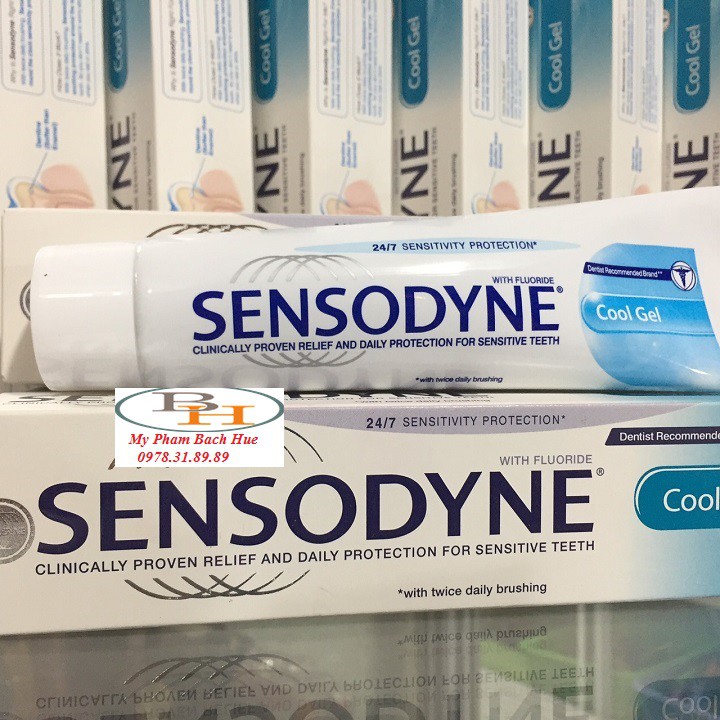 Kem Đánh Răng Danh Cho Răng Ê Buốt Sensodyne Cool Gel - 100ml