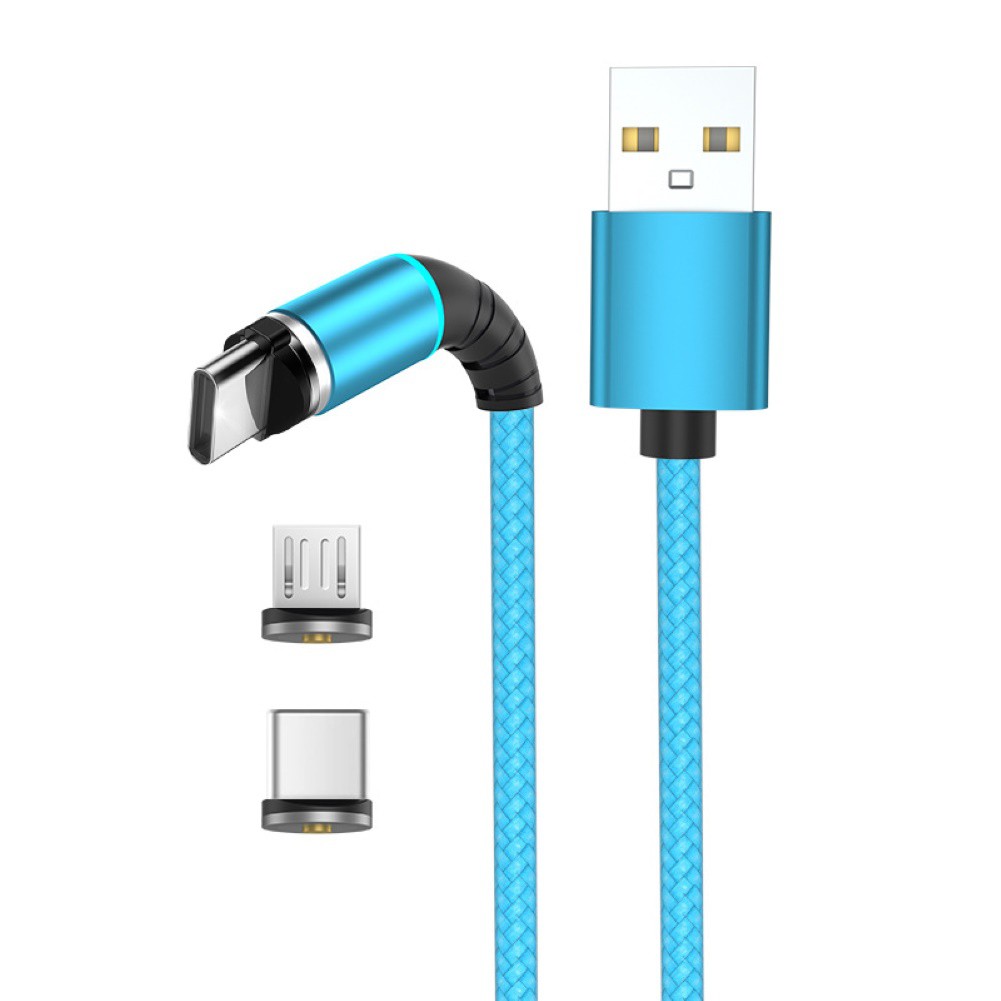 Cáp Sạc Nhanh Nam Châm 5a Cổng Micro Usb Type-C Tiện Dụng Cho Điện Thoại