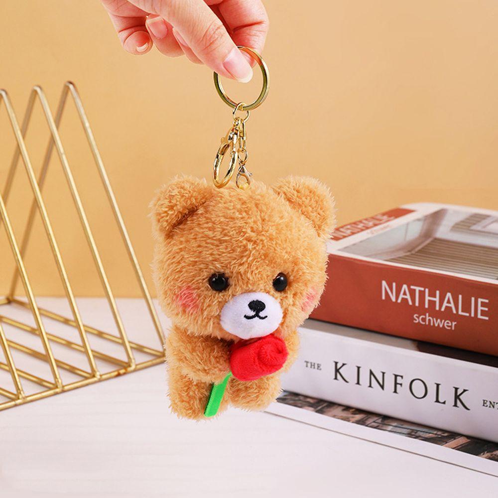 Móc Khóa Hình Gấu Bông Hoạt Hình Đáng Yêu
