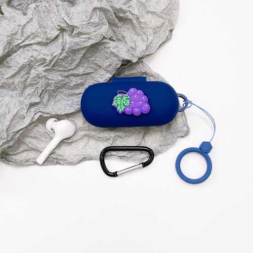 Vỏ Bảo Vệ Hộp Sạc Tai nghe không dây Huawei Freebuds SE Bằng Silicon Họa Tiết Trái Cây Dễ Thương DIY