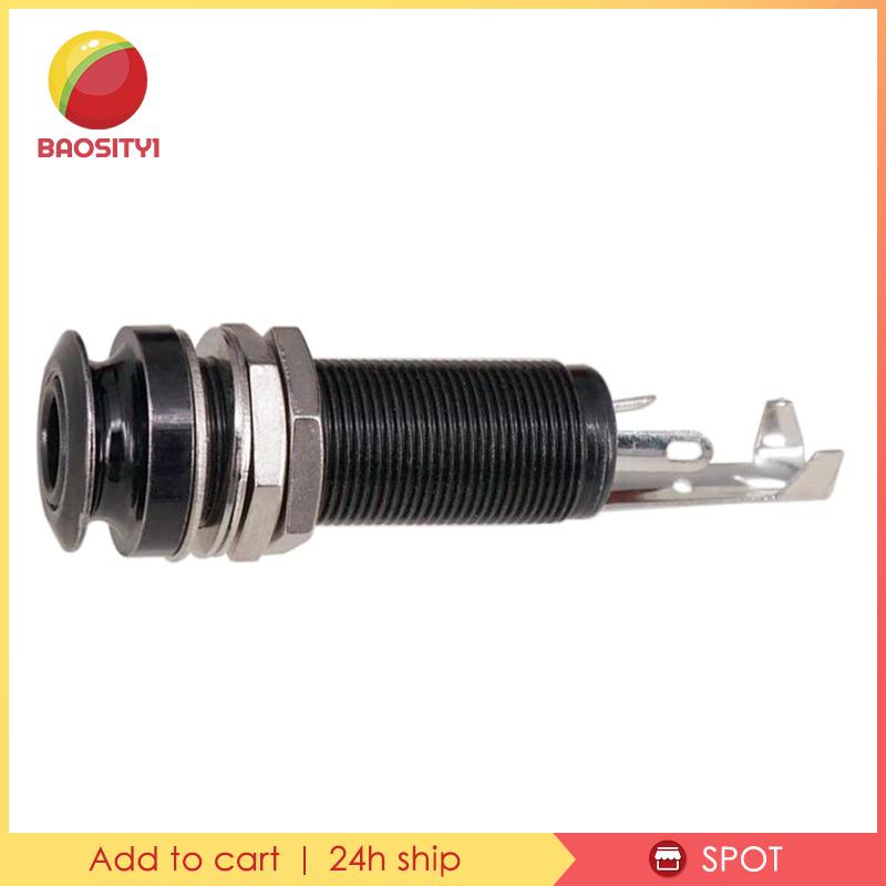 [Baosity1] Phụ Kiện Dây Nối Đầu Ra Hình Trụ Bằng Đồng Cho Đàn Guitar Điện