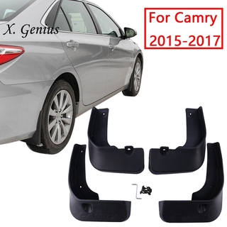 Set 4 Tấm Chắn Bùn Chuyên Dụng Cho Xe 2015-2017 Toyota Camry
