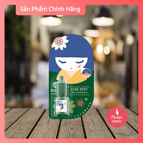 Serum Chấm Mụn Giảm Sưng Gom Cồi HASI KOKESHI PUREDOLL ACNE SPOT
