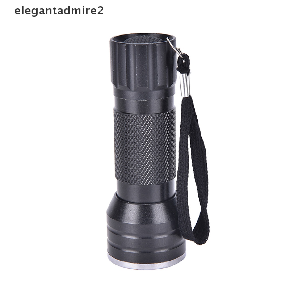 [gele] UV Ultra Violet 21 LED Flashlight Mini Blacklight Aluminum Torch Light Lamp NEW [ele]