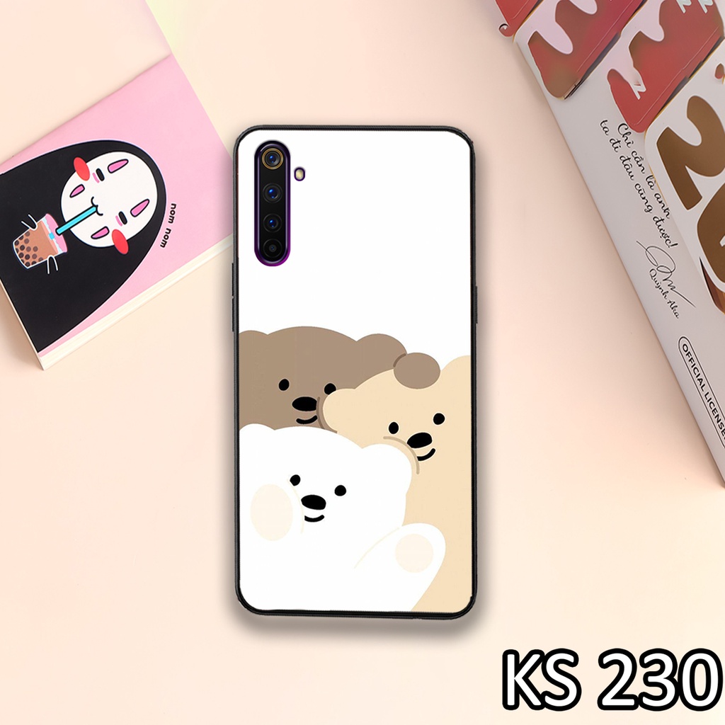 [FreeShip ExTra] Ốp lưng Realme 5/Realme 5i/Realme 5 Pro/Realme 6/Realme 6 Pro in hình gấu dễ thương