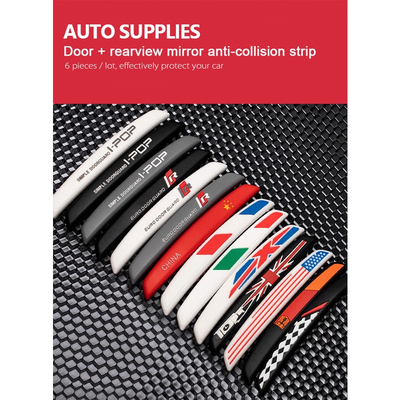 BMW Mới Set 6 Dải Cao Su Bảo Vệ Viền Cửa Xe Ô Tô Chống Trầy Xước Tiện Dụng
