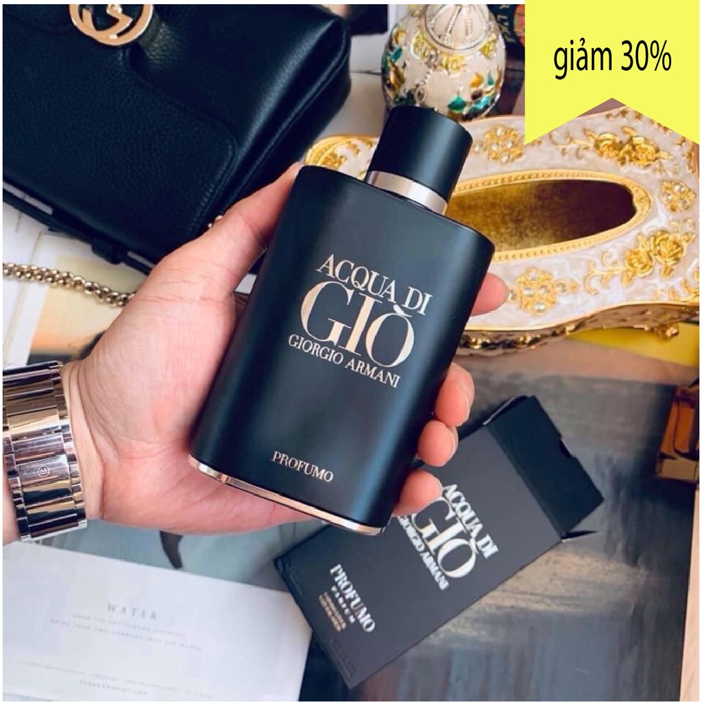 Nước hoa nam Acqua Di Gio 100ml đen trắng vàng - nước hoa nữ thơm lâu - mùi đặc trưng thu hút  HOT. | BigBuy360 - bigbuy360.vn