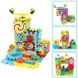 Bộ Đồ Chơi Lắp Ráp Bánh Răng 82 Chi Tiết Cho Bé Phát Triển Trí Thông Minh