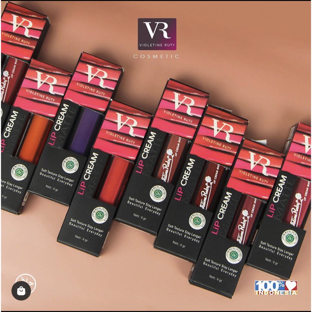 (Hàng Mới Về) Son Kem Màu Nude / Son Kem / Son Dưỡng Môi (Bpom / Hal) Vr | BigBuy360 - bigbuy360.vn