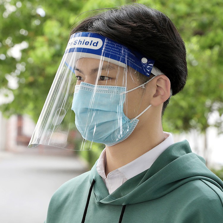 Kính chống giọt bắn kính bảo hộ Face Shield trong suốt an toàn không mờ hàng chính hãng