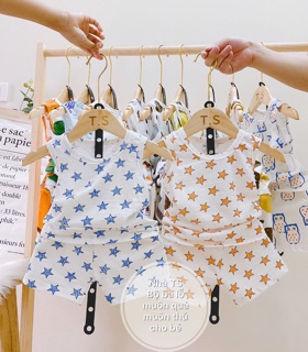 SET 3 BỘ BA LỖ COTTON GIẤY MỀM MÁT CHO BÉ