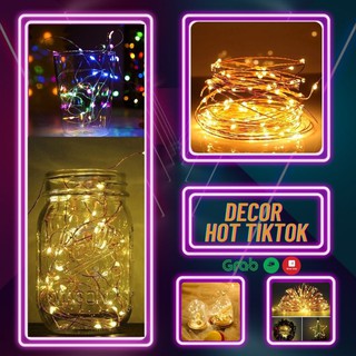 Đèn Led đom đóm 1-3M nhiều màu đèn fairylight Kiểm Tra Kĩ trước khi giao hàng Đèn trang trí tiện dụng Có BH