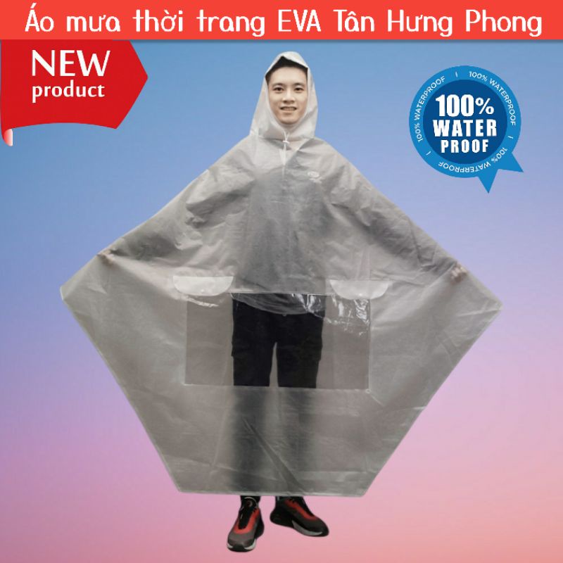 ✨HOT✨Áo mưa thời trang nhựa dẻo EVA Tân Hưng Phong