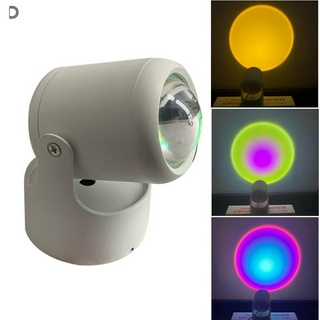 Đèn Led Xoay 180 Độ Chiếu Hình Mặt Trời / Mặt Trời / Hoàng Hôn