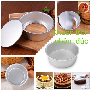 Khuôn tròn nhôm đúc dày đẹp, Khuôn làm bánh gato bánh bông lan