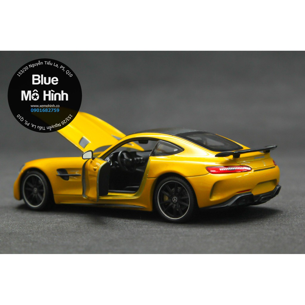 Blue mô hình | Xe mô hình Mercedes AMG GTR Welly 1:24