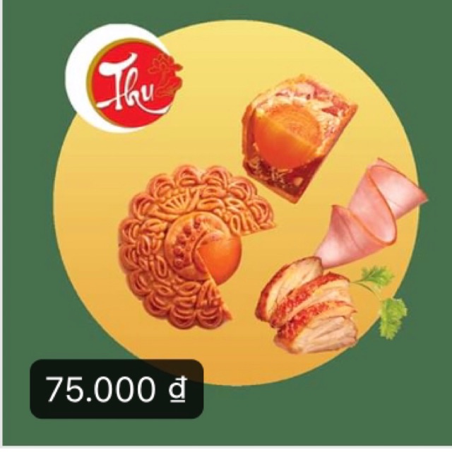 Bánh trung thu kinh đô nhân gà quay jambon 1 trứng