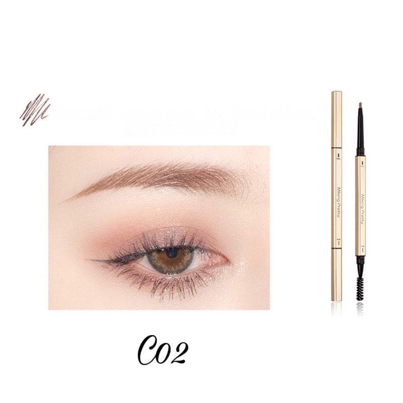 ✨New Arrival✨Chì kẻ lông mày MKING PRETTY bền màu không thấm nước với 3 màu tùy chọn✨ | BigBuy360 - bigbuy360.vn