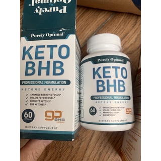 Purely optmal keto bhb hỗ trợ kiểm soát cân nặng 60 viên