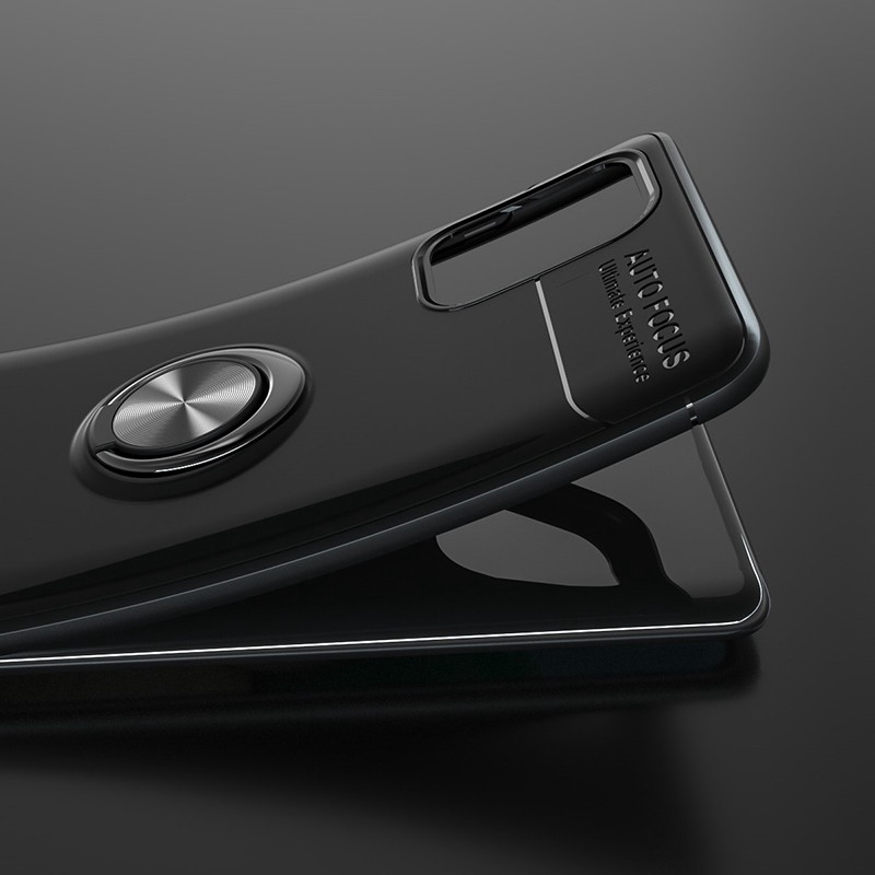 Ốp điện thoại silicon dẻo có nhẫn đỡ từ tính cho Samsung Galaxy A51 A71