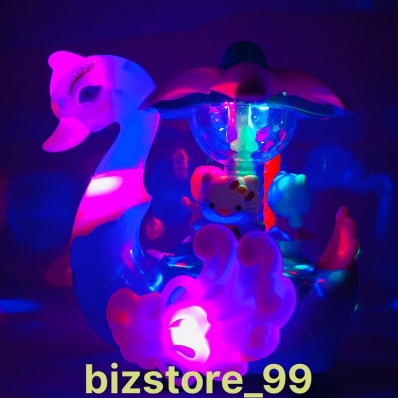 Đèn lồng trung thu cho bé thiên nga dạo phố cùng các nàng tiên cá đồ chơi trung thu phát sáng