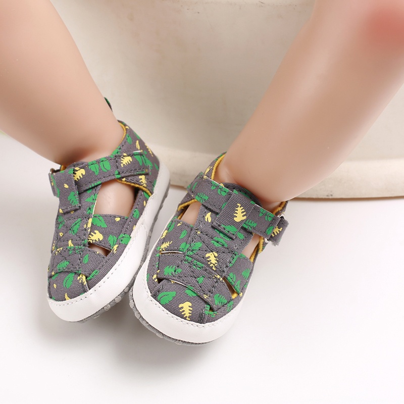 Xăng đan Đế Mềm Chống Trượt Dành Cho Bé Trai 1 Tuổi 0-18 Tháng Tuổi
