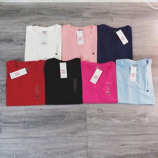 [ Combo 2 Áo ]Áo phông nữ cổ tròn chất cotton đẹp(combo 2 áo)