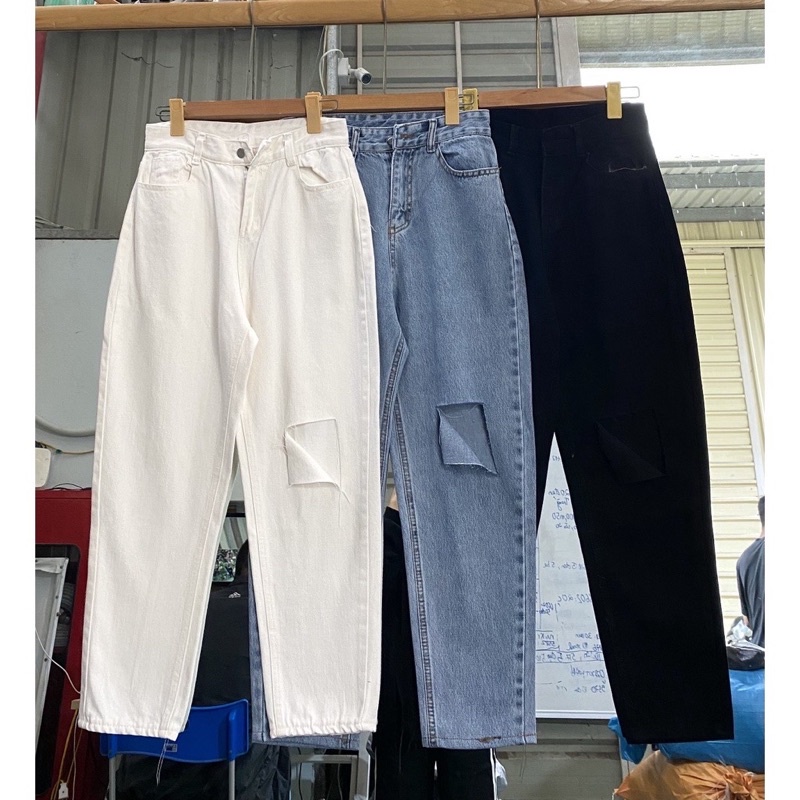 Quần Baggy Jeans Cắt L