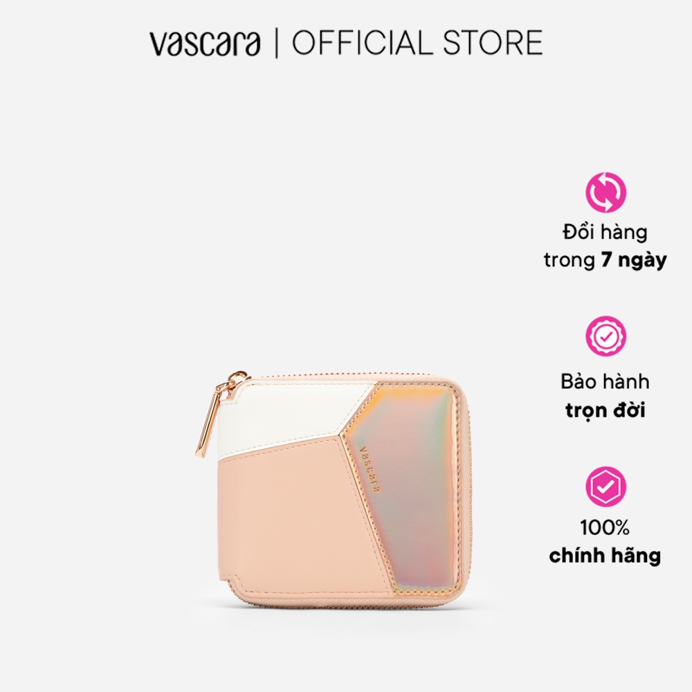 Vascara Ví Cầm Tay Color Block Phối Hologram - WAL 0229