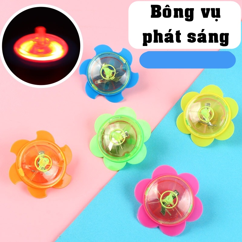 Con quay nhựa có đèn phát sáng cho bé