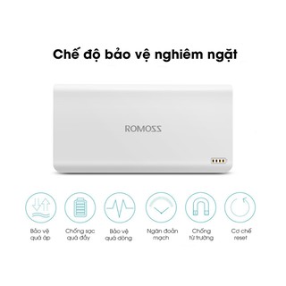 Pin sạc dự phòng Romoss Polymos 20 20000mAh