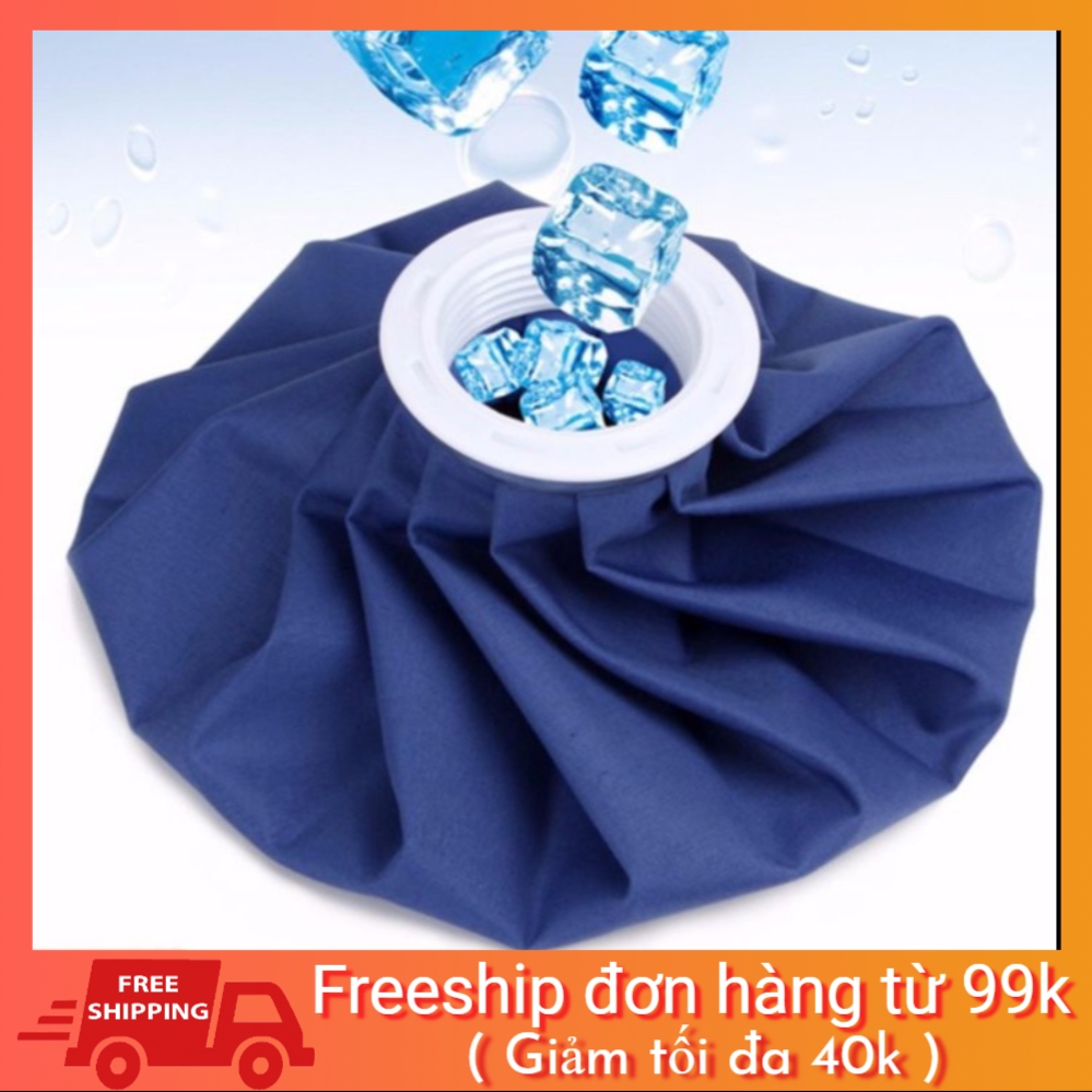 Túi chườm đá chườm lạnh tiện lợi đa năng cỡ lớn ( 23cm ) siêu bền đa năng tiện lợi cho mọi nhà