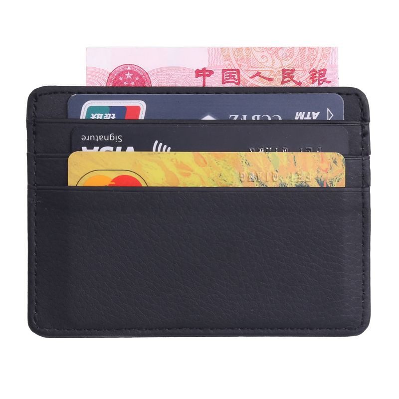 Ví đựng thẻ bằng da mỏng cho nam
