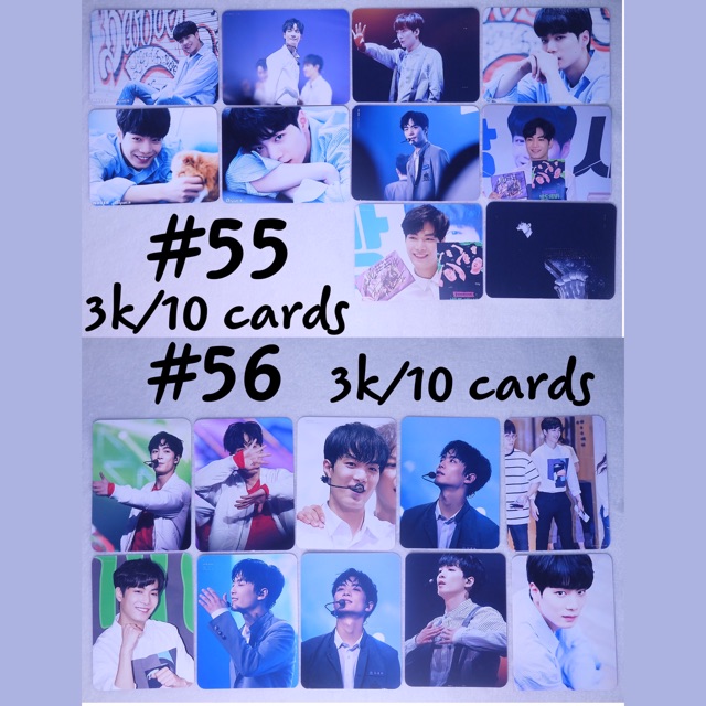 (Có sẵn) Sale set card Jonghyun / Minki / Baekho