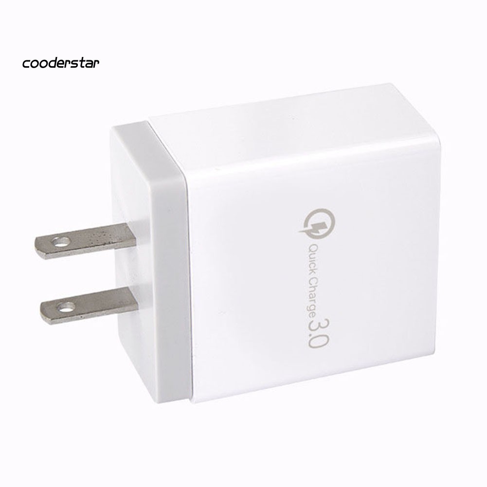 Củ Sạc Nhanh Qc 3.0 4 Cổng Usb Cho Samsung Huawei