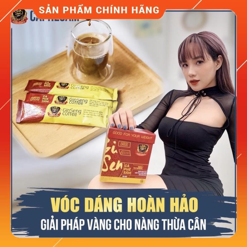 Cà Phê Sâm Hàn Quốc chính hãng 30 gói ( GINSENG COFFEE)
