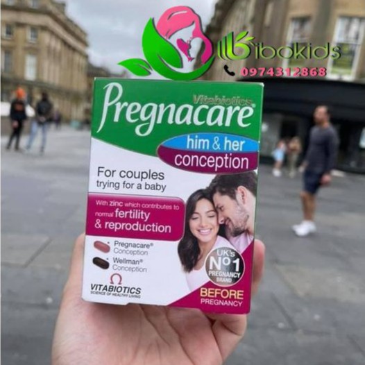 Viên Uống tăng khả năng thụ thai Pregnacare Him And Her Conception