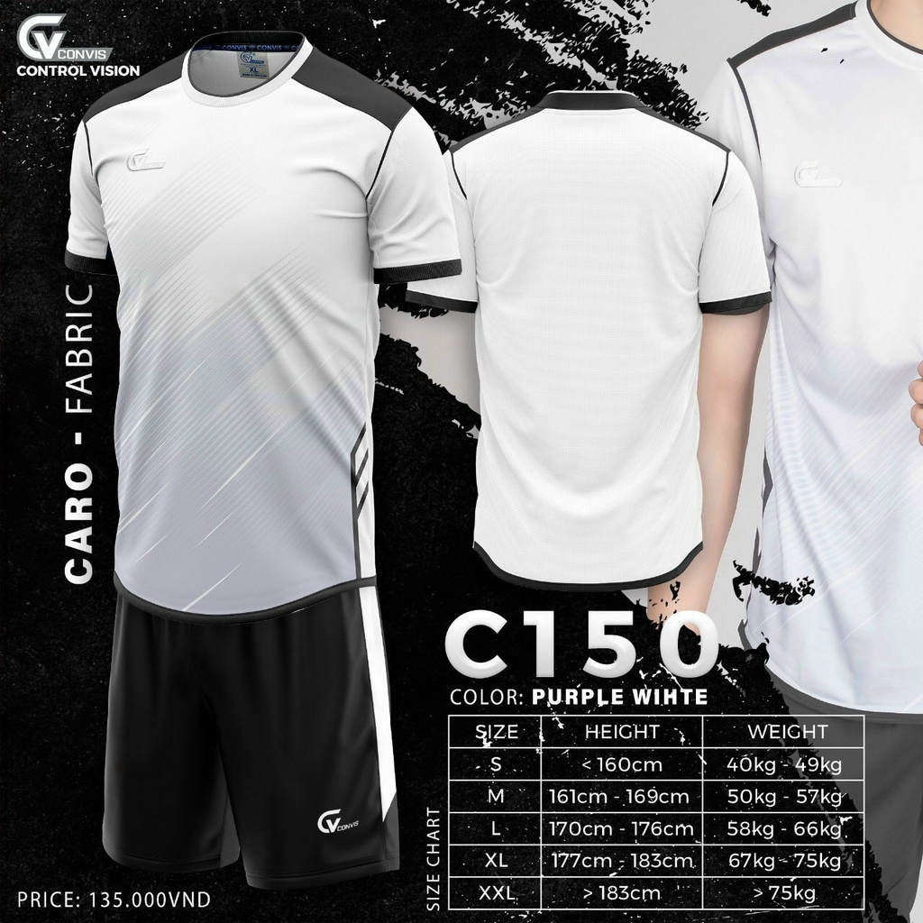 Áo đá bóng,đồ đá banh không logo thun mè cao cấp RIKI CV150 chuẩn thi đấu thấm hút mồ hôi cực đẹp – H.P SPORTS