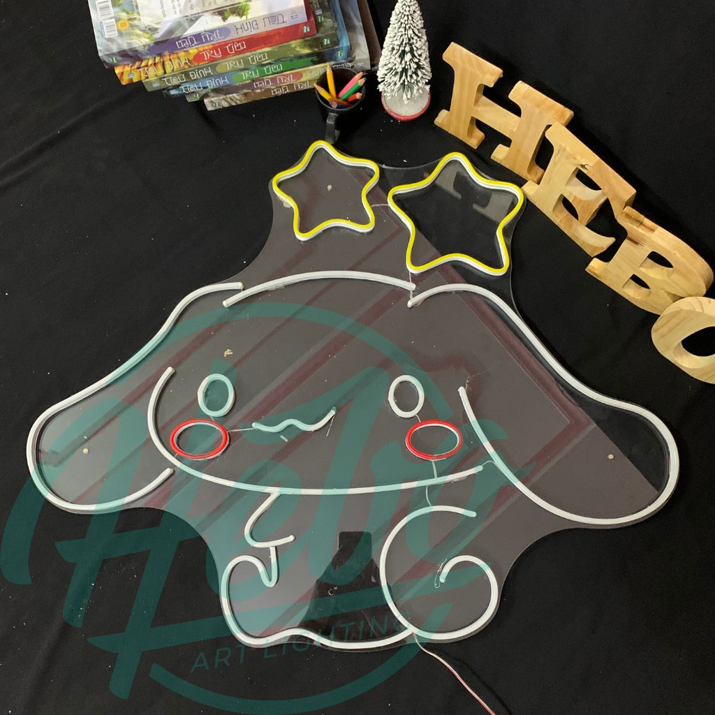 Đèn Trang Trí Cinnamoroll LED Neon Sign ┊ Trang Trí Phòng Ngủ .... ┊ HEBO Art Lighting