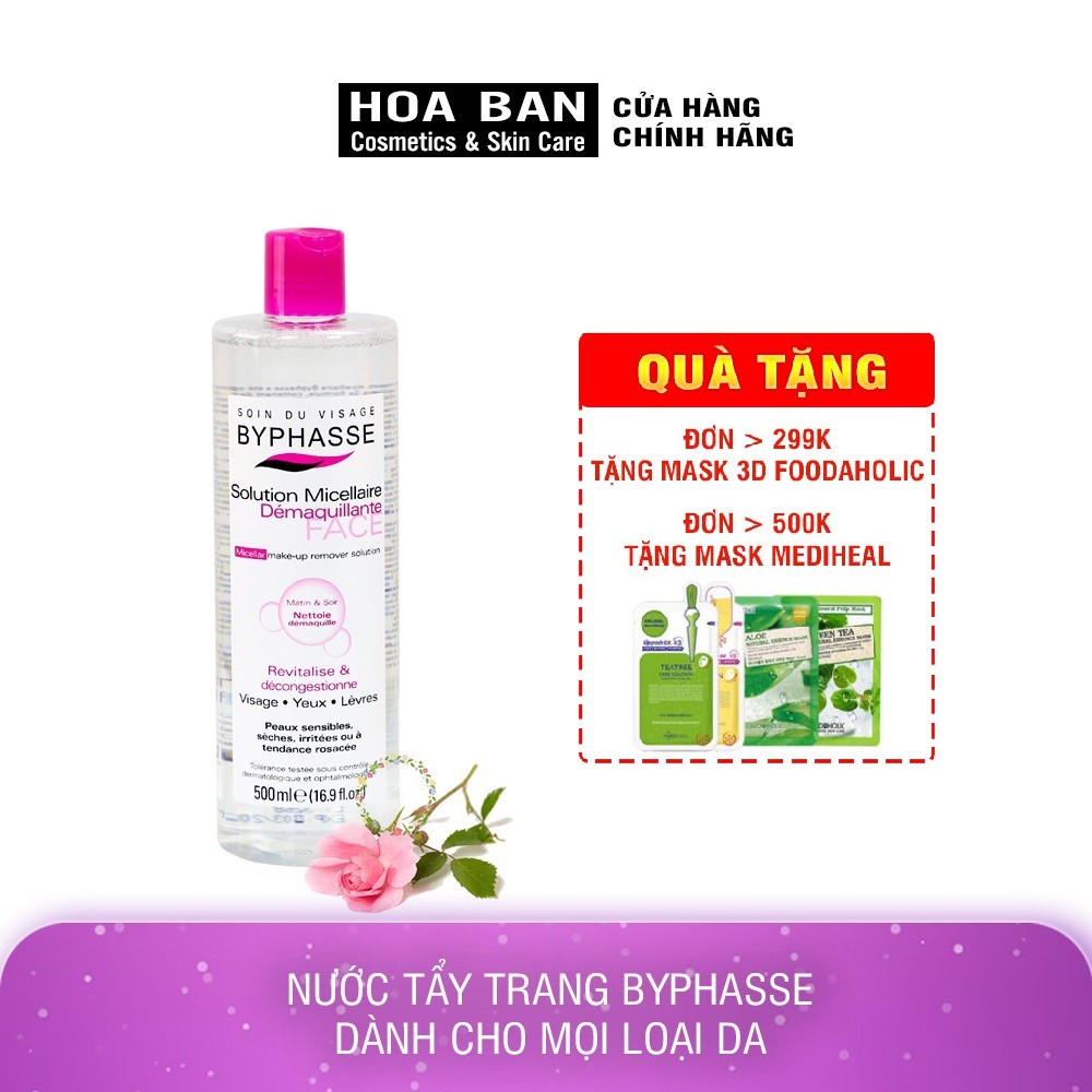Nước Tẩy Trang Byphasse Micellar Make-up Remover Solution 500ml