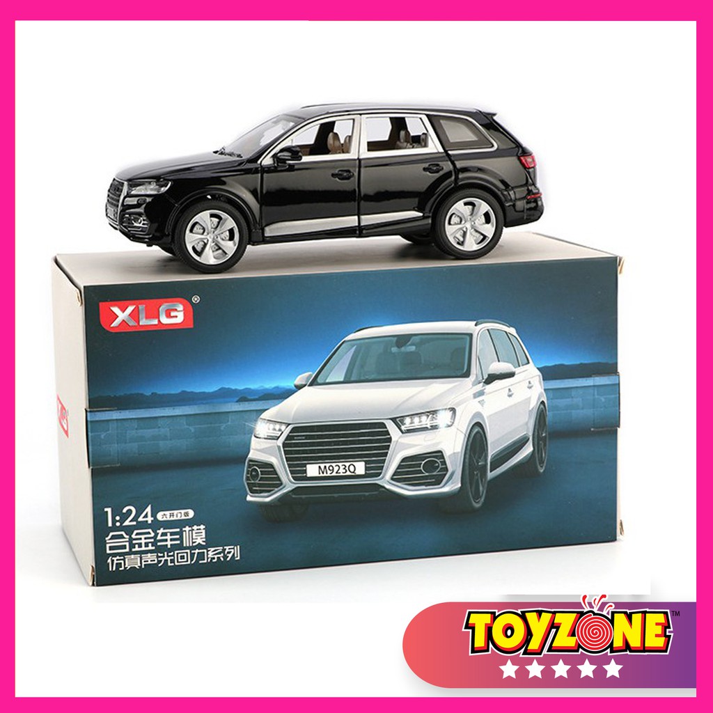 Xe XLG Audi Q7 chính hãng mô hình tỉ lệ 1:24 chất liệu hợp kim