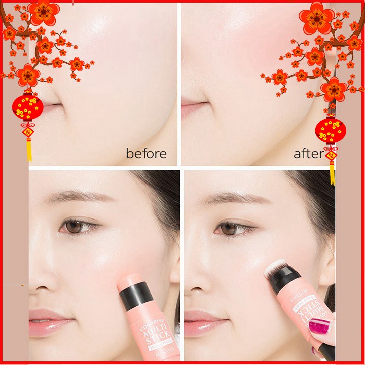 [Mã SRJULY1619 giảm 15K đơn 50K] [ SIÊU SALE ] PHẤN MÁ DẠNG THỎI AIDOFEC 3IN1 - BỀN MÀU TỰ NHIÊN NHƯ KHÔNG MAKE UP | BigBuy360 - bigbuy360.vn