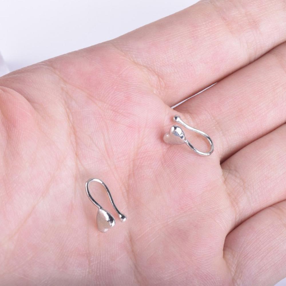 Khuyên Mũi Giả 2 Đầu Bằng Thép Không Gỉ Cho Nữ