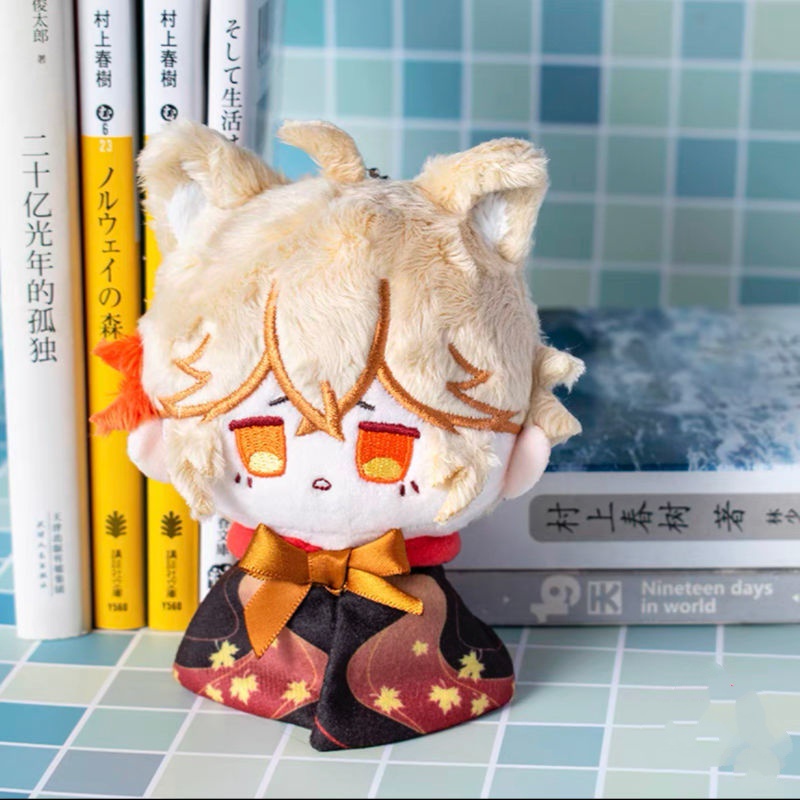 Thú Nhồi Bông Raiden Shogun Albedo Venti Tartaglia Xiao Kaedehara Kazuha 12cm