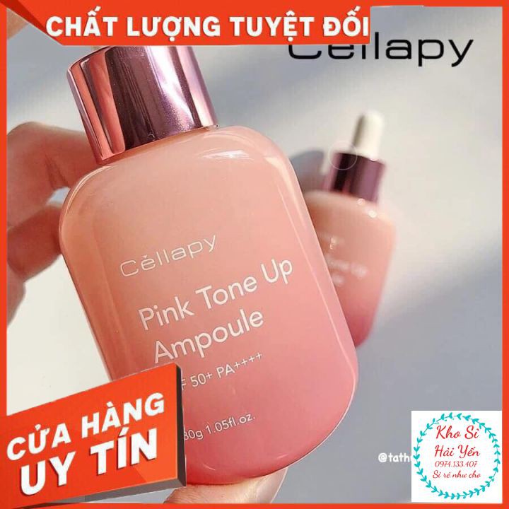 Serum dưỡng trắng hồng, nâng tone CELLAPY PINK TONE UP AMPOULE (30g)