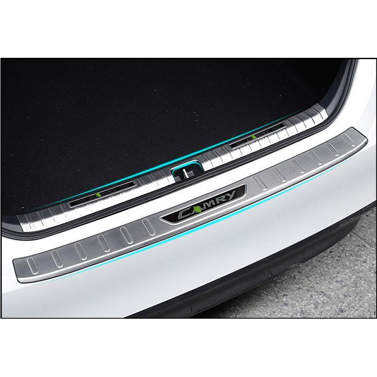 🔥 Freeship 🔥 Ốp chống trầy cốp inox xe Camry cao cấp/ Phụ kiện làm đẹp, đồ chơi xe Toyota Camry
