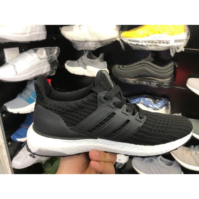 SALE LỚN 12-12 ⚡️[FLASH SALE] Giày UTRA BOOST 4.0 đen đế trắng