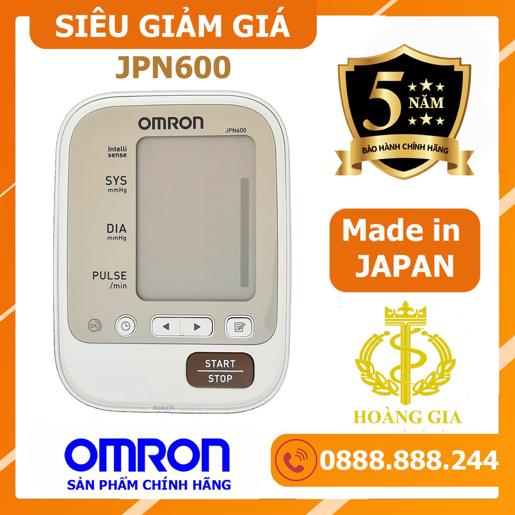 [Chính hãng ] Máy Đo Huyết áp Omron JPN600